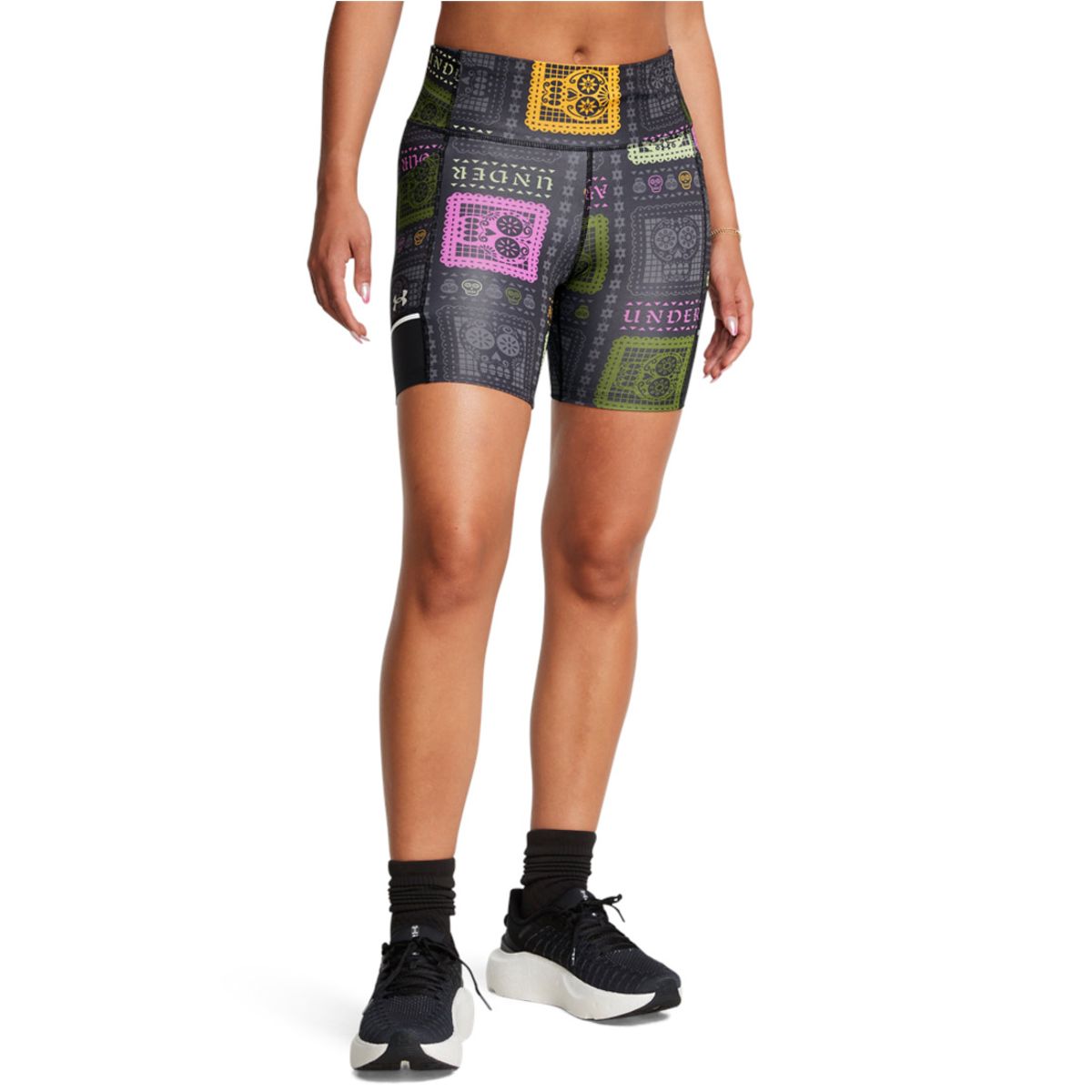UNDER ARMOUR - Short Mujer UNDER ARMOUR DAY OF THE DEAD SHOR Negro UNDER ARMOUR.