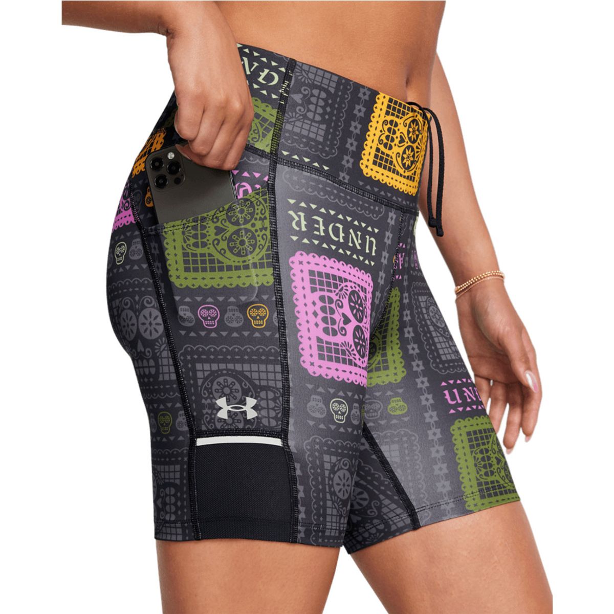 UNDER ARMOUR - Short Mujer UNDER ARMOUR DAY OF THE DEAD SHOR Negro UNDER ARMOUR.