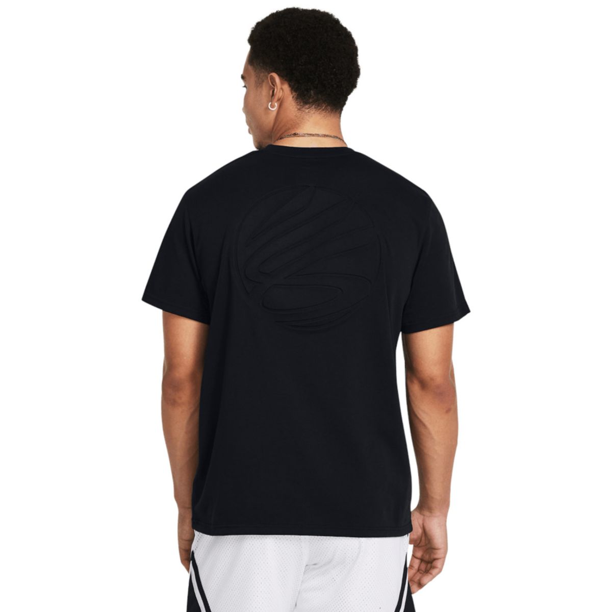 UNDER ARMOUR - Camiseta Hombre Under Armour Curry Emboss Hw Tee Negro UNDER ARMOUR