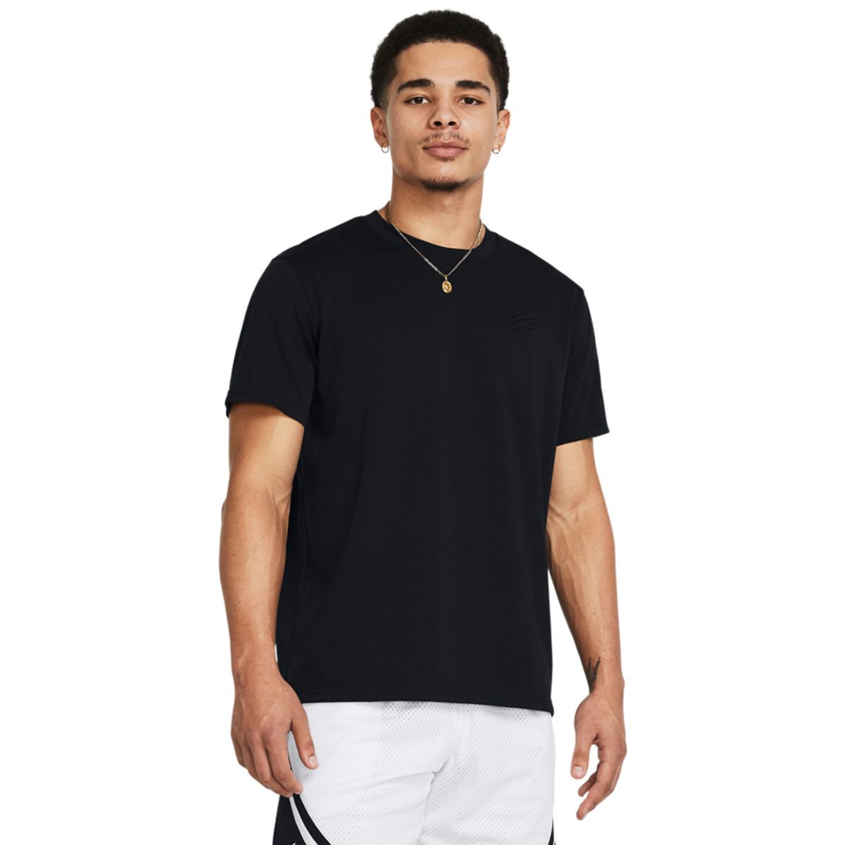 UNDER ARMOUR - Camiseta Hombre Under Armour Curry Emboss Hw Tee Negro UNDER ARMOUR