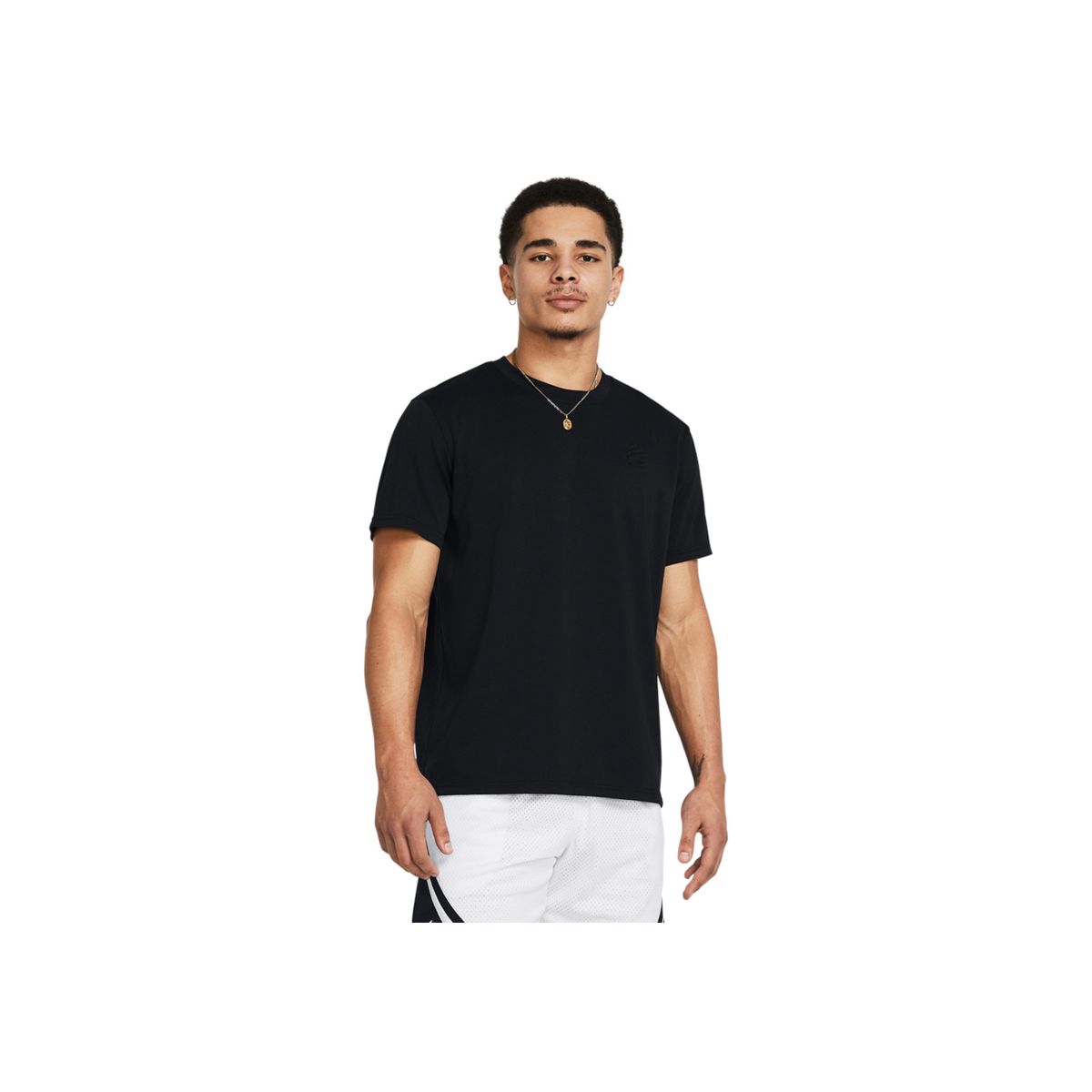 UNDER ARMOUR - Camiseta Hombre Under Armour Curry Emboss Hw Tee Negro UNDER ARMOUR