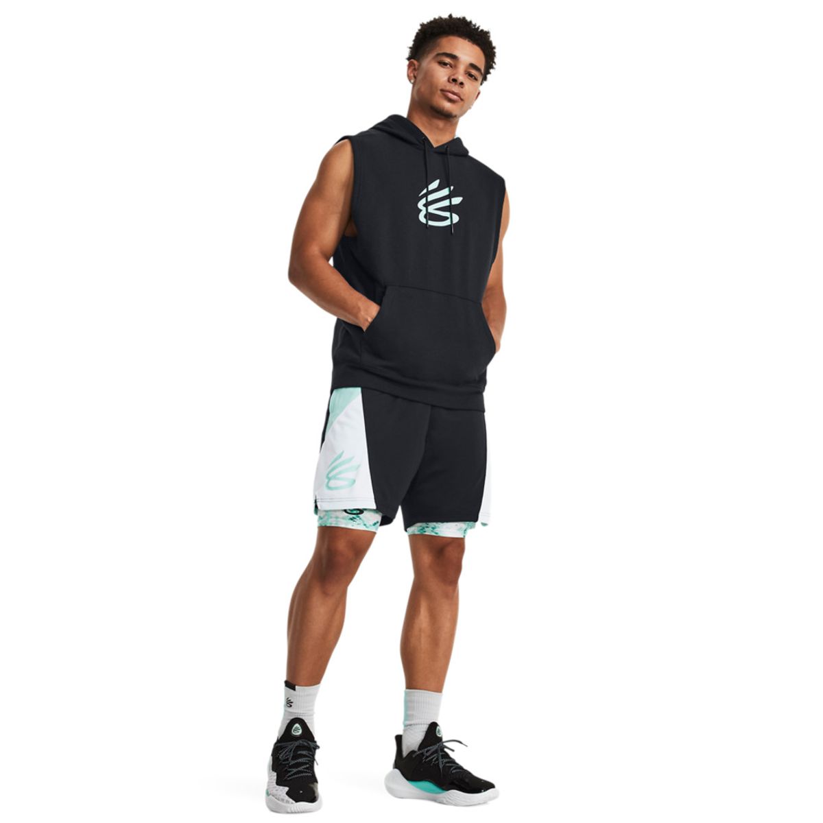 UNDER ARMOUR - Short Hombre UNDER ARMOUR CURRY HG PRTD SHORTS Azul UNDER ARMOUR.