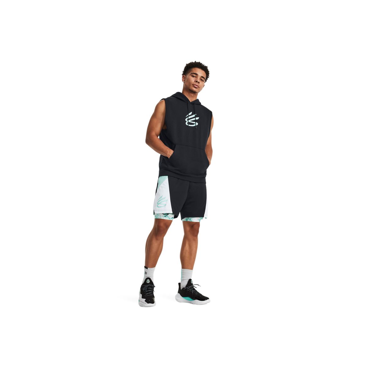UNDER ARMOUR - Short Hombre UNDER ARMOUR CURRY HG PRTD SHORTS Azul UNDER ARMOUR.