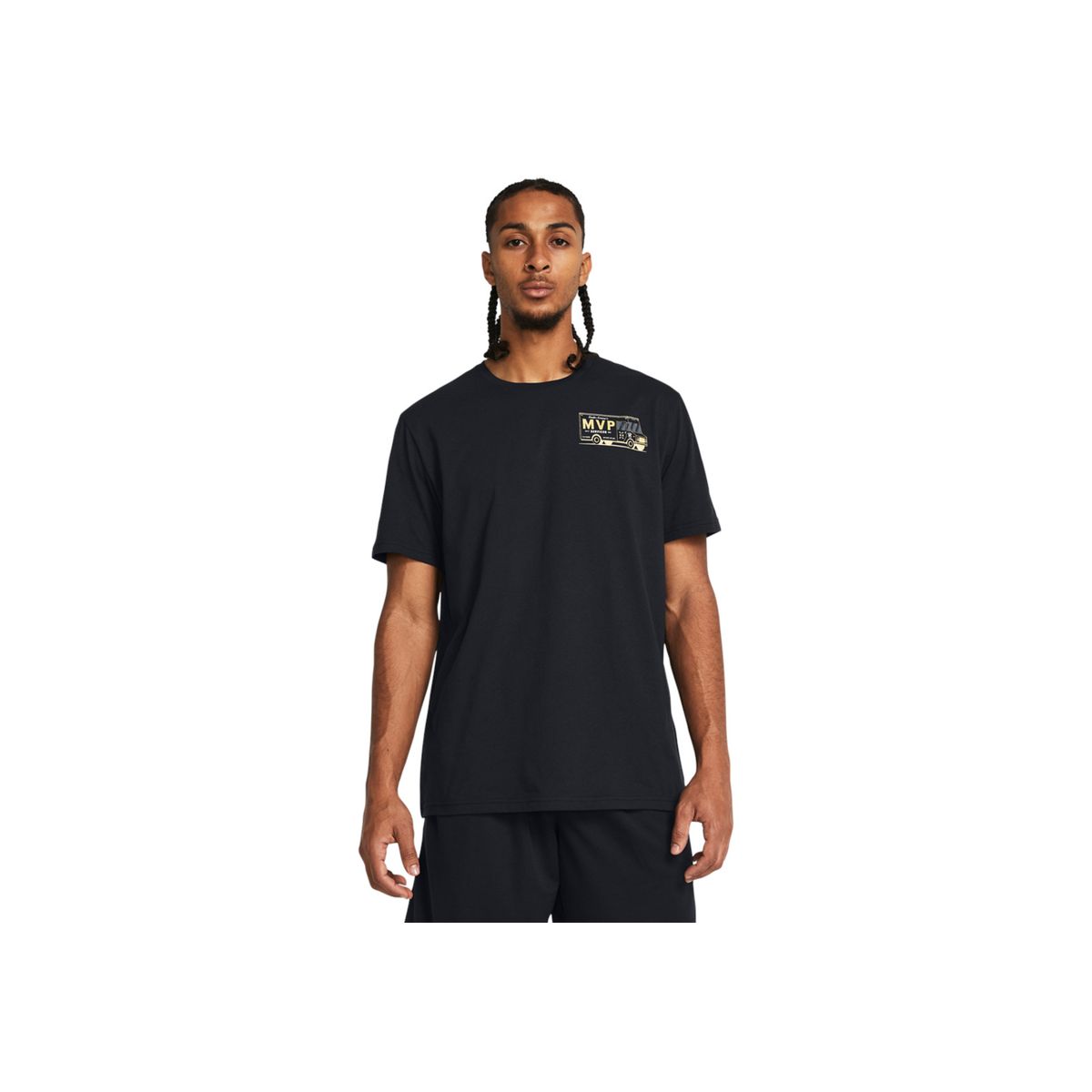 UNDER ARMOUR - Camiseta Hombre UNDER ARMOUR UA MVP SERVICES SS Negro UNDER ARMOUR.