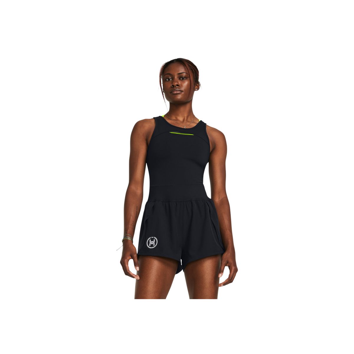UNDER ARMOUR - Camiseta Mujer UNDER ARMOUR UA RUN ANYWHERE RUNS Negro UNDER ARMOUR.
