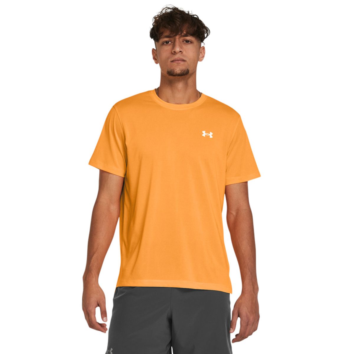 UNDER ARMOUR - Short Hombre UNDER ARMOUR LAUNCH SHORTSLEEVE Naranja UNDER ARMOUR.