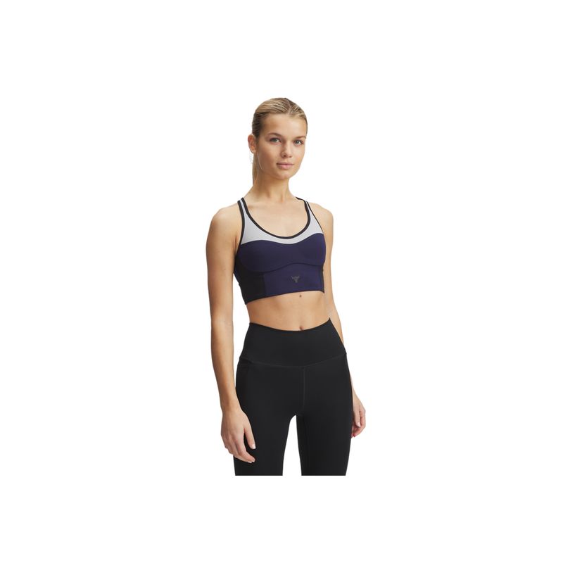 UNDER ARMOUR - Sujetador Mujer UNDER ARMOUR PJT RCK LTS GO LL NF Negro UNDER ARMOUR