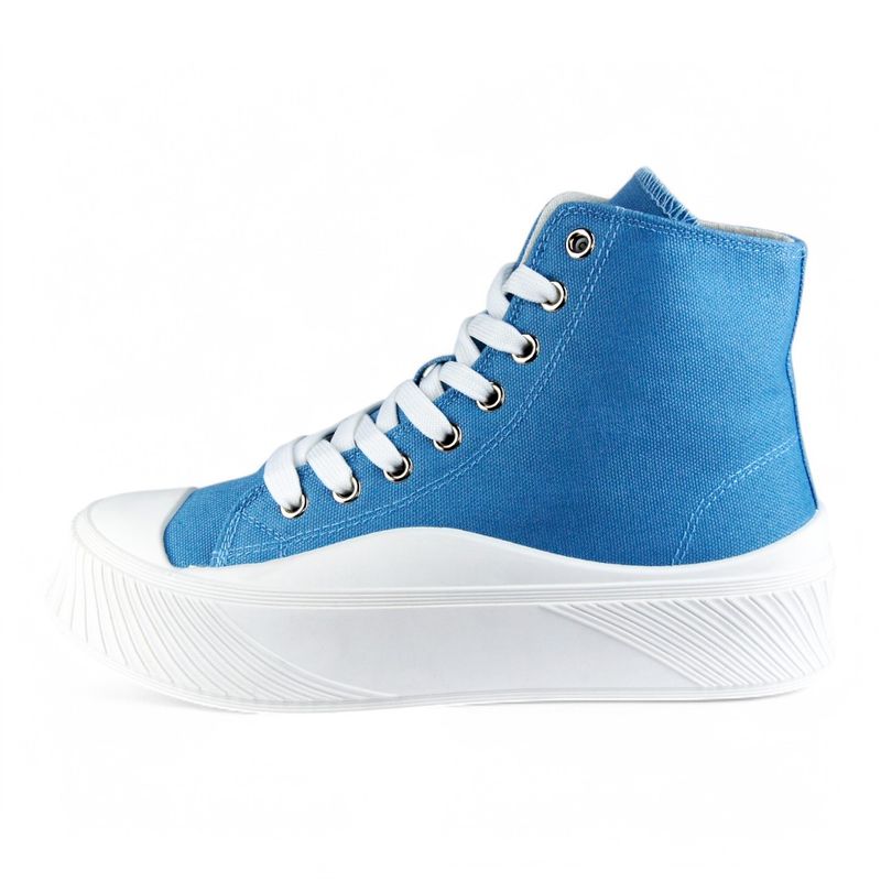 KANNA AND CO - Price Shoes botin deportivo Mujer 622B3F91001AZUL