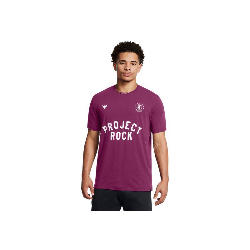 UNDER ARMOUR - Camiseta Hombre UNDER ARMOUR UA PJT RCK SS BOH Purpura UNDER ARMOUR.