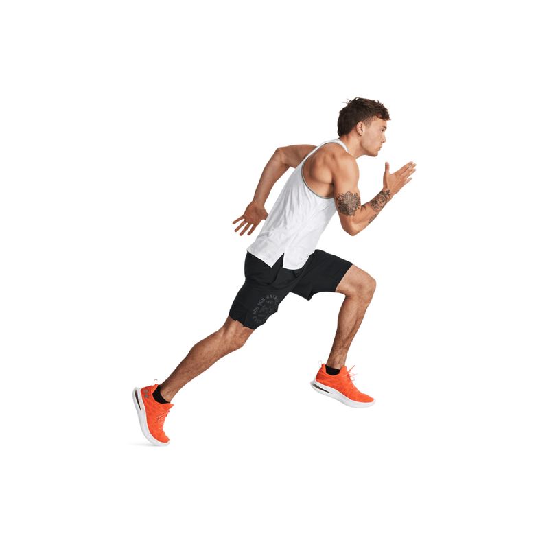 UNDER ARMOUR - Camiseta Hombre UNDER ARMOUR RUN EVERYWHERE SINGL Blanco UNDER ARMOUR.
