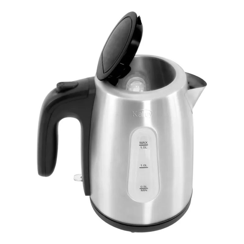 KALLEY - Hervidor de agua Acero KALLEY 1.5 Lts Plateado