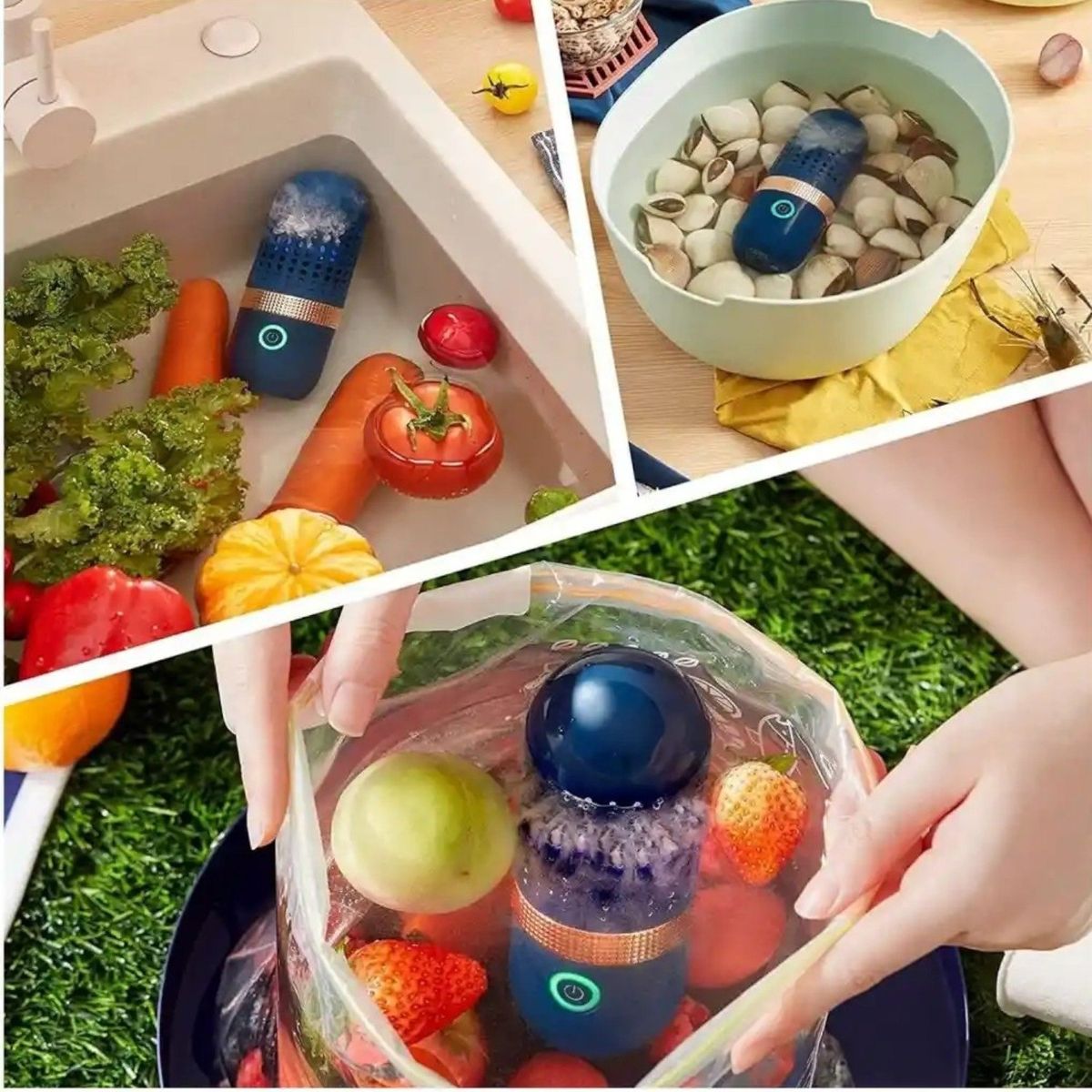 GENERICO - Purificador De Frutas Desinfecta Verduras Facil Y Rapido