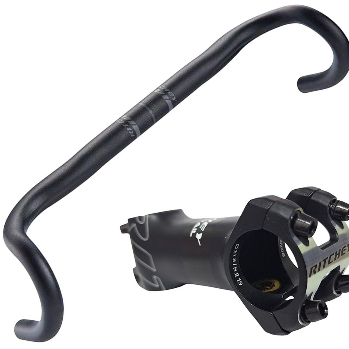 RITCHI - Manubrio + Espiga Bicicleta Ritchey Comp Evo Max Ruta Alum