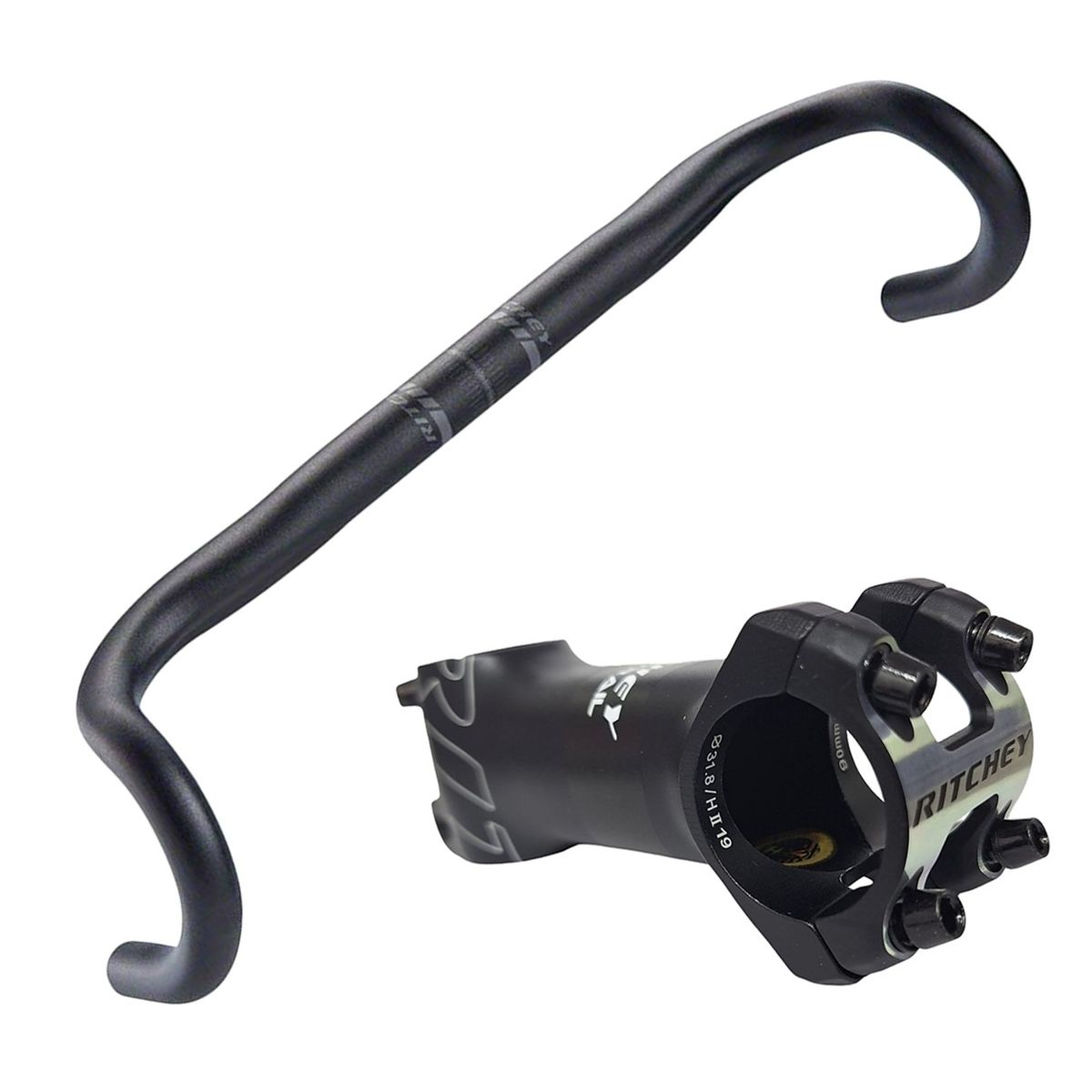 RITCHI - Manubrio + Espiga Bicicleta Ritchey Comp Evo Max Ruta Alum