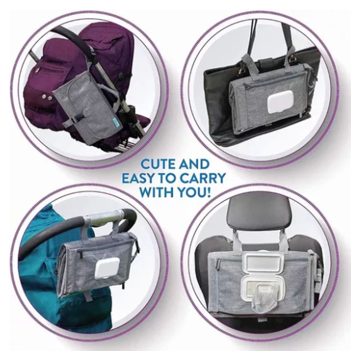 AFM - Cambiador De Bebé Portátil Plegable Impermeable