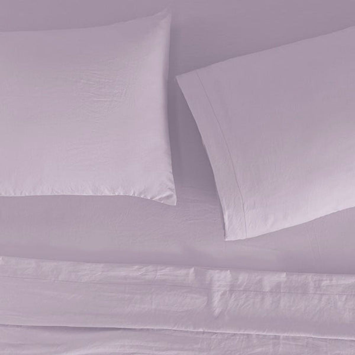 VIANNEY - Sábanas Viasoft Washed Lavanda Sencillo Vianney