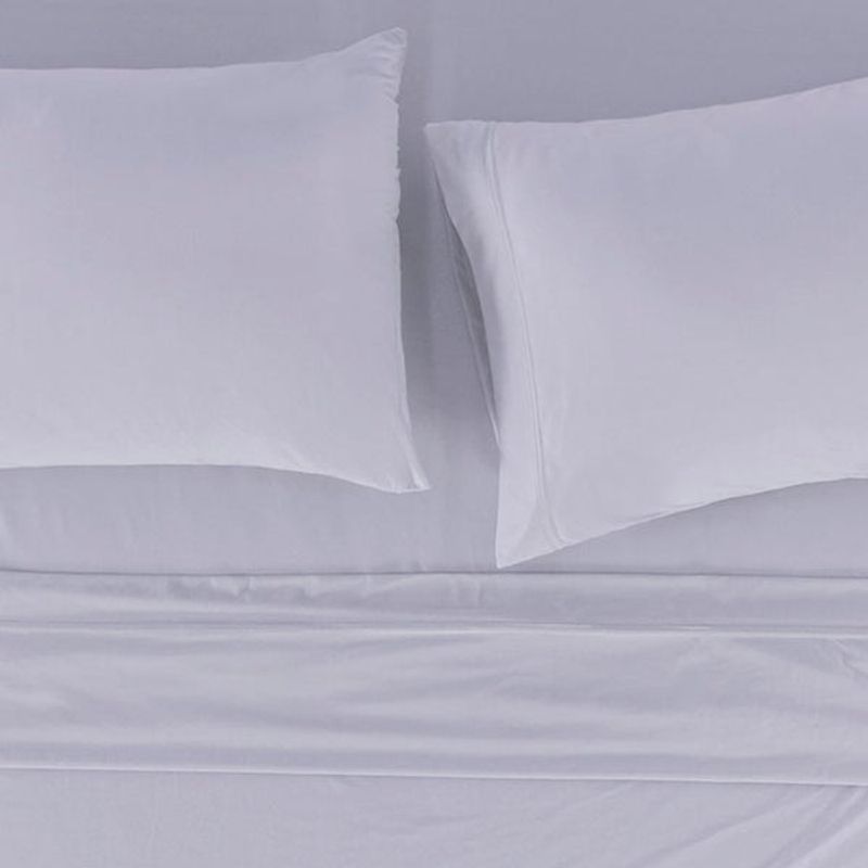 VIANNEY - Sábanas Jersey Soft Lavanda Queen Size Vianney