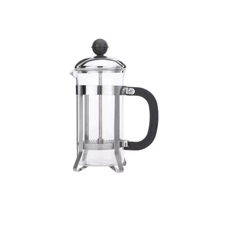 GENERICO - Cafetera Prensa Francesa 350mL En Vidrio - Color Plata