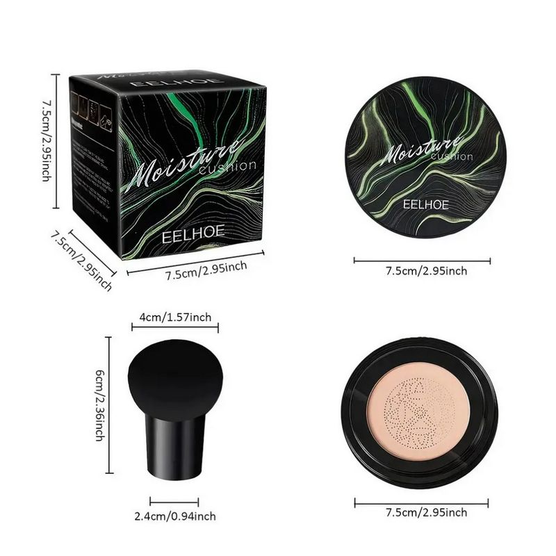 GENERICO - Air cushion base larga duración Tono Brown maquillaje