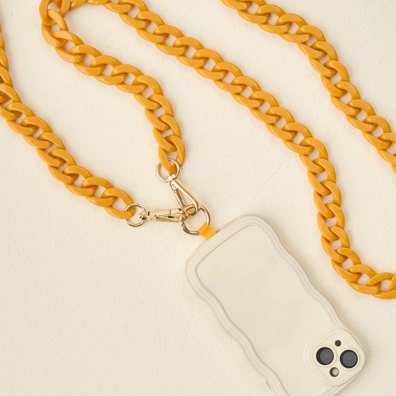 LOOK - CADENA STRAP PORTACELULAR DE LUJO CON ADAPTADOR UNIVERSAL