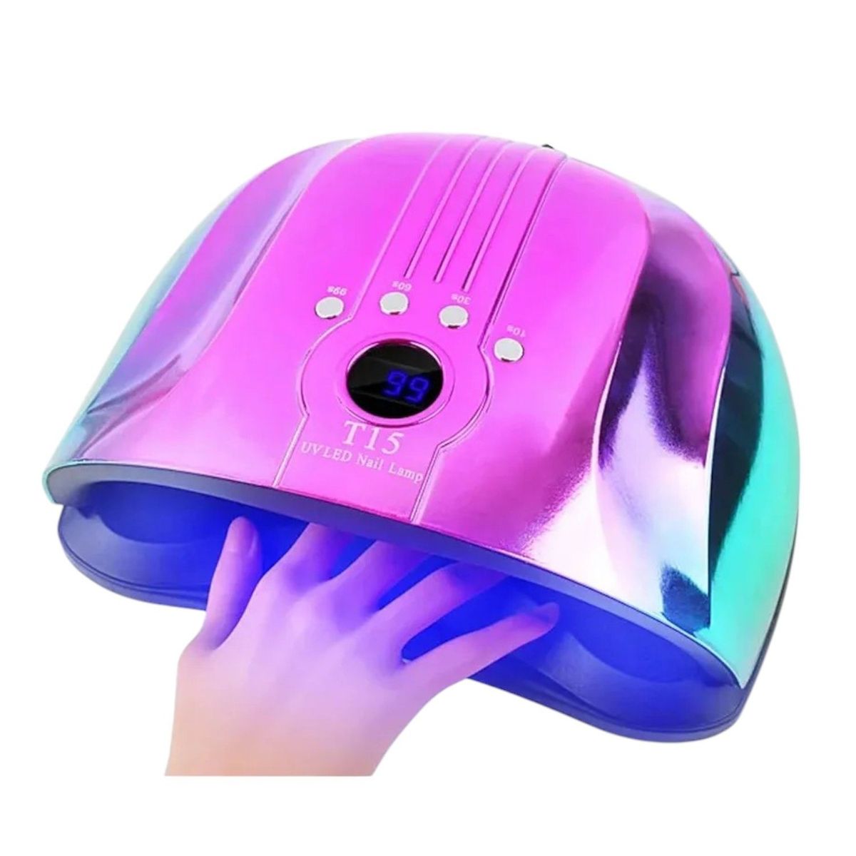 GENERICO - Lampara LED UV Uñas Gel Acrilicas Secado Rapido y Brillante