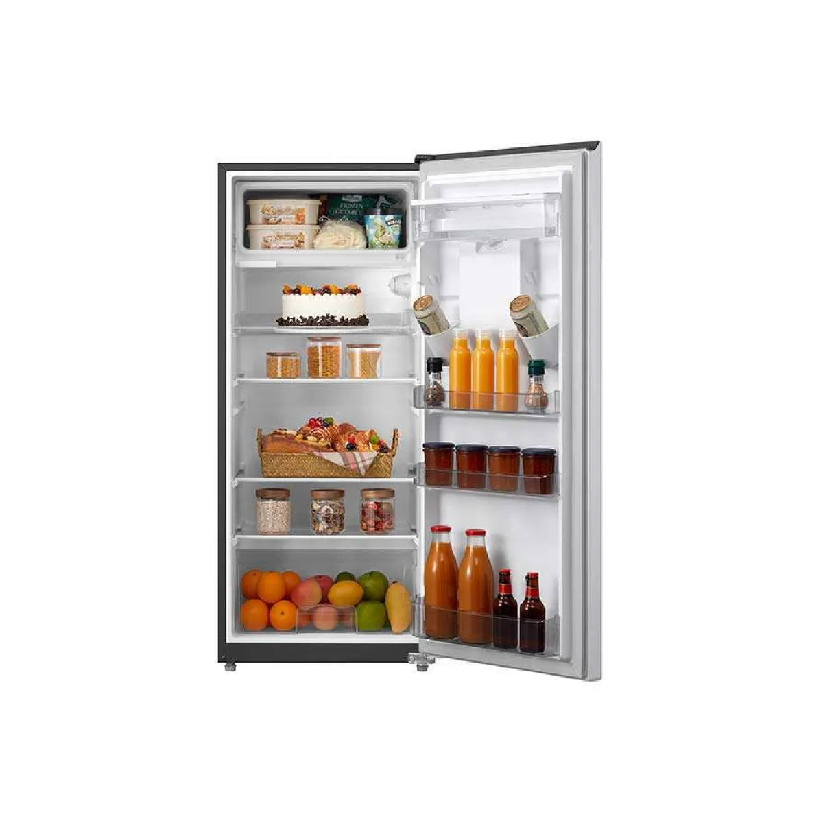 MIDEA - Nevera MIDEA FROST 187 LT 1 Puerta SILVER MDRD268FGM50COW_.