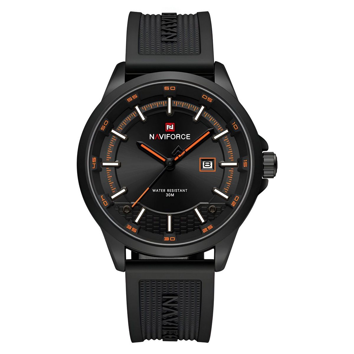 NAVIFORCE - Reloj Naviforce Casual Nf9248t Crono Hombre Goma + Estuche