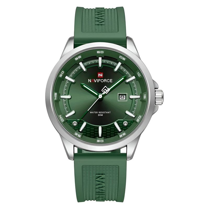 NAVIFORCE - Reloj Naviforce Casual Nf9248t Crono Hombre Goma + Estuche