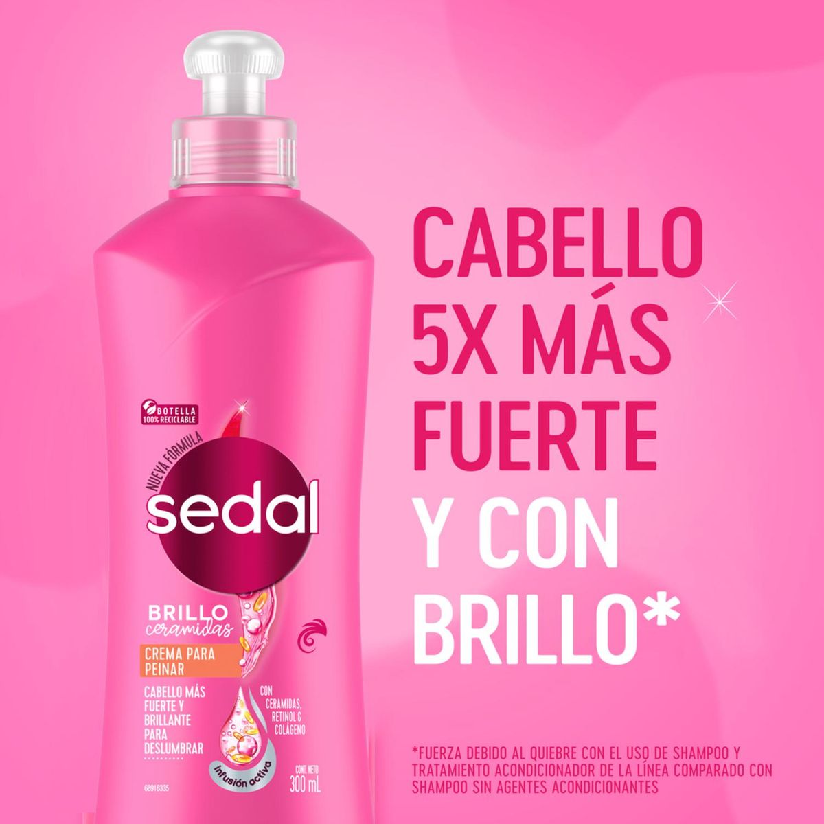 SEDAL - Crema Para Peinar Sedal Ceramidas X 300ml