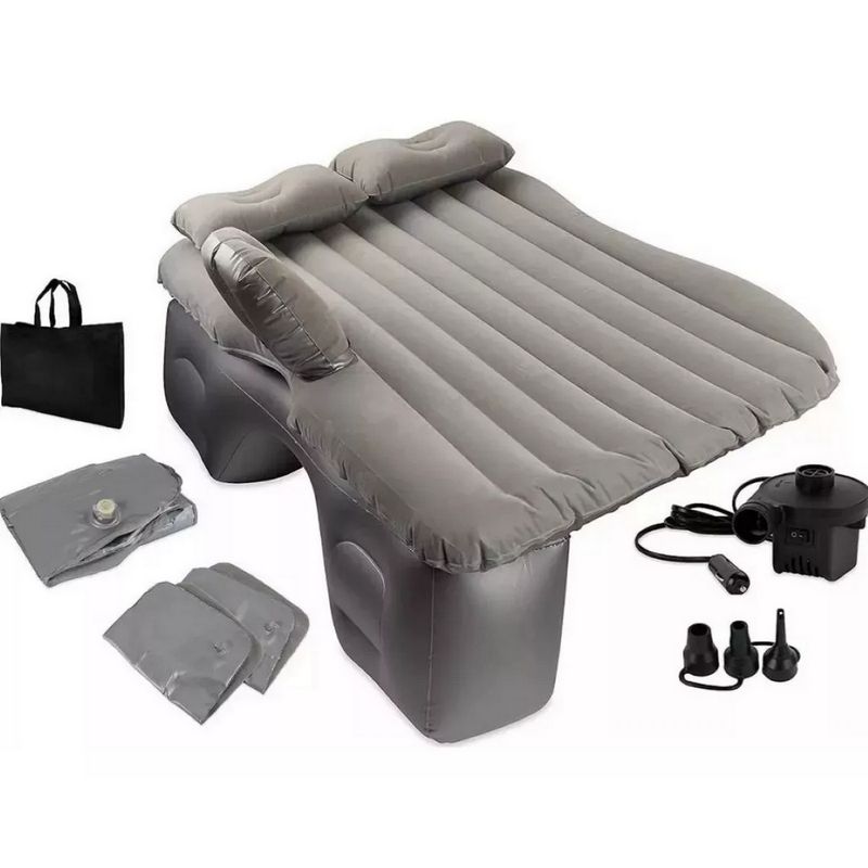 GENERICO - Colchon Inflable Carro Automovil Cama De Aire Cojin Viaje