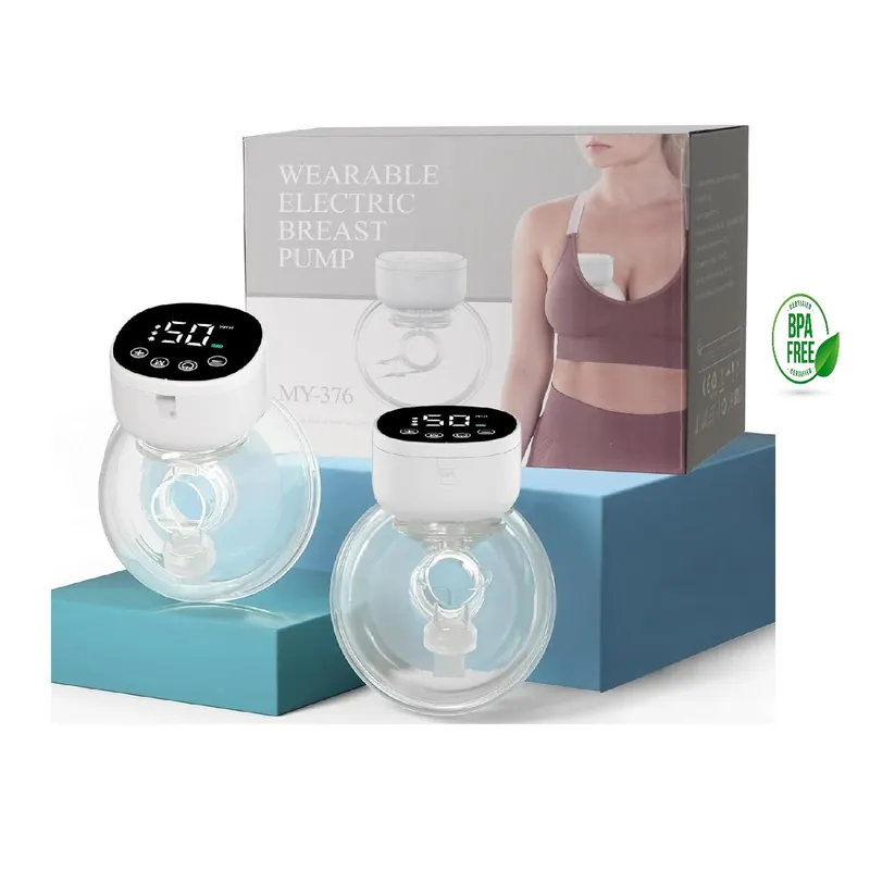 MUNDO BEBE - extractor electrico lecha materna recargable manos libres 2