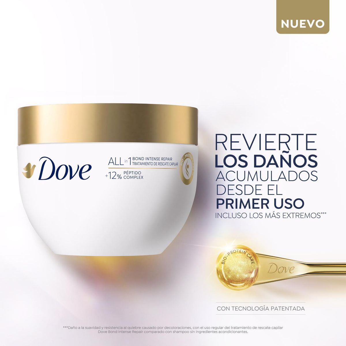 DOVE - Mascarilla Dove Bond Intense Repair 250G