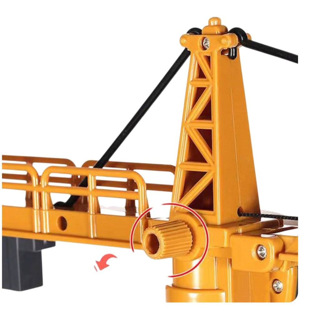 GENERICO - Torre Grua Maquinaria Juguete Escala 155