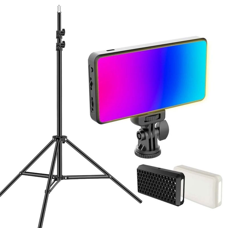 ULANZI - Combo Luz rgb VL196 led Ulanzi con Tripode