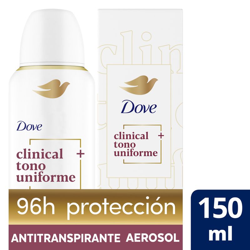 DOVE - Desodorante Dove Clinical Tono Aerosol Tono 150ml