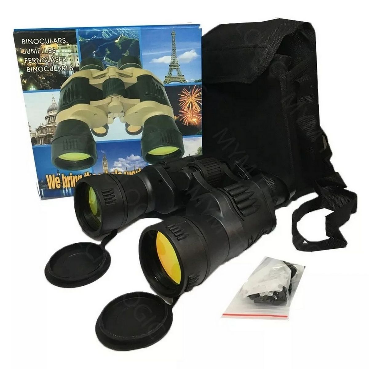 GENERICO - Binoculares Gran Alcance 20x50 + Estuche