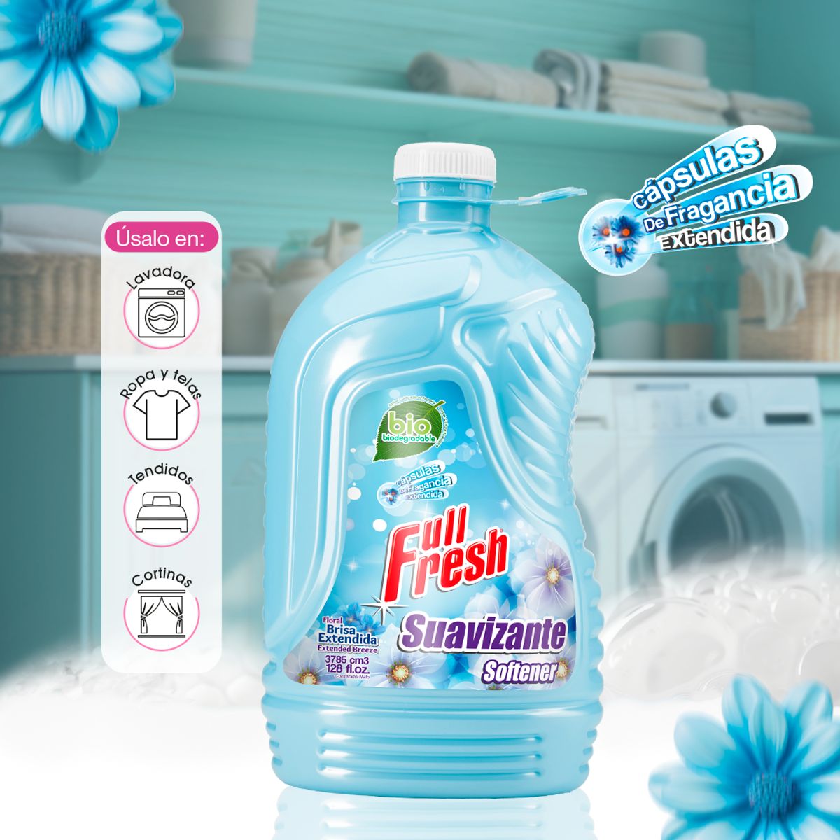 FULL FRESH - Suavizante Brisa Extendida 2000ml