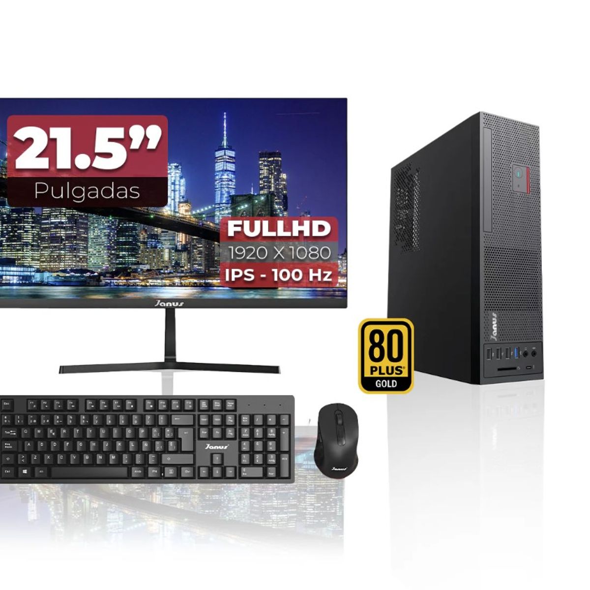 JANUS - Workstation Janus INTEL CORE I5 ULTRA 225 MEMORIA RAM 16GB DDR5 SSD 1TB