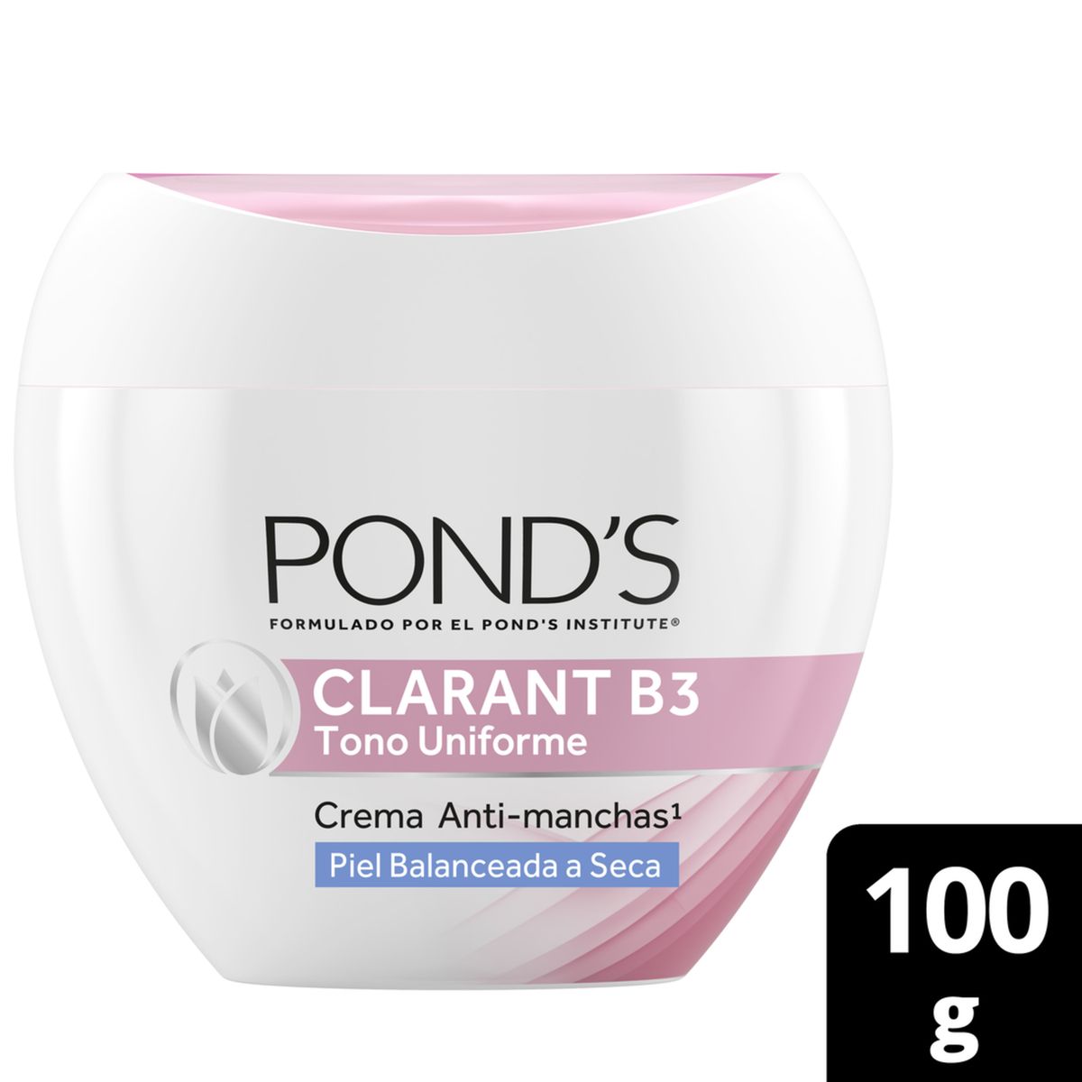 PONDS - Crema Facial Antimanchas Piel seca - Ponds Clarant B3 100gr