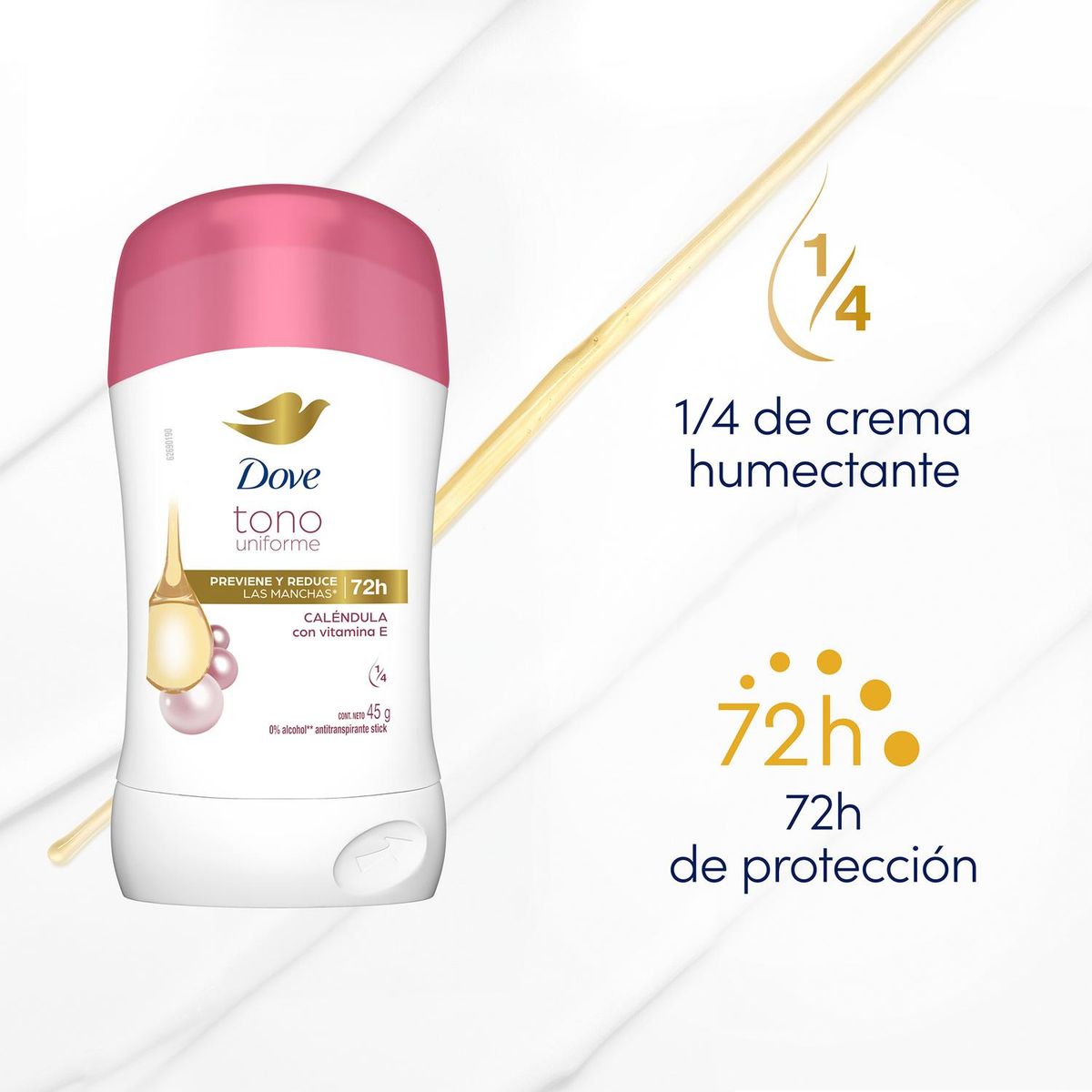 DOVE - Desodorante Calendula Dove en Barra 45gr