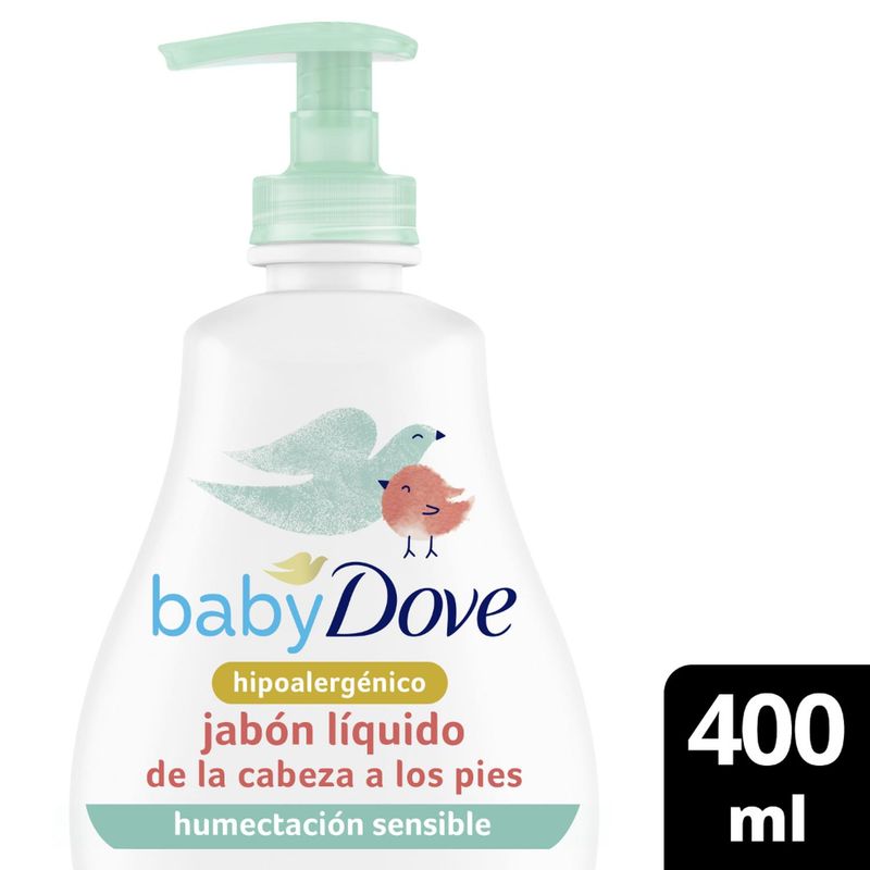 DOVE - Jabon Liquido Corporal Dove Baby Hidratacion Sensible 400ML