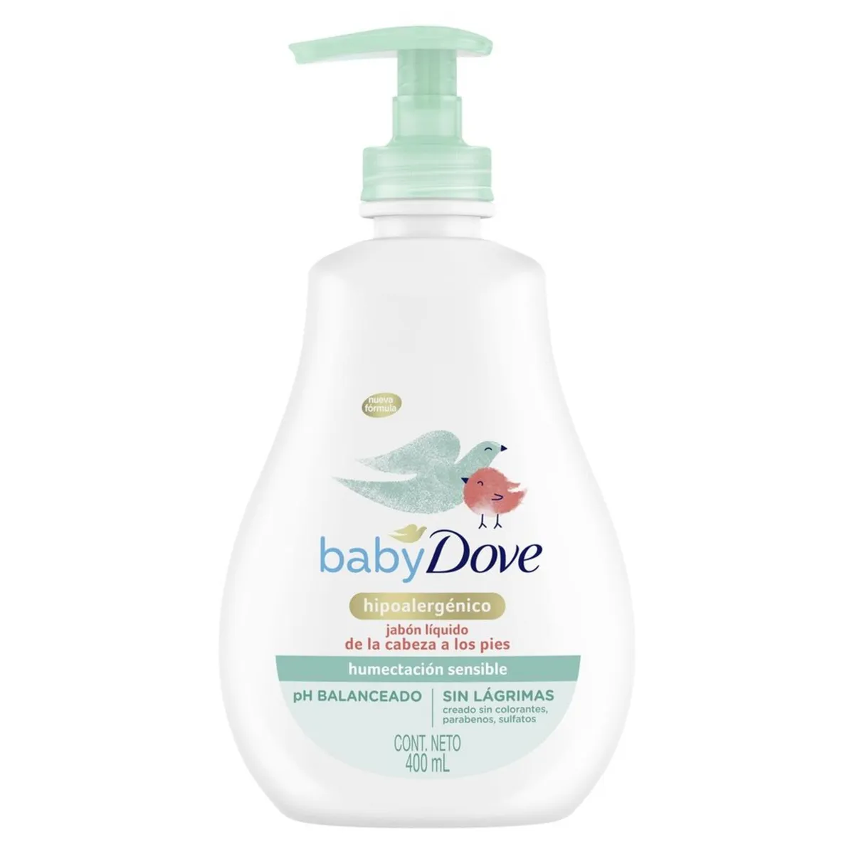 DOVE - Jabon Liquido Corporal Dove Baby Hidratacion Sensible 400ML