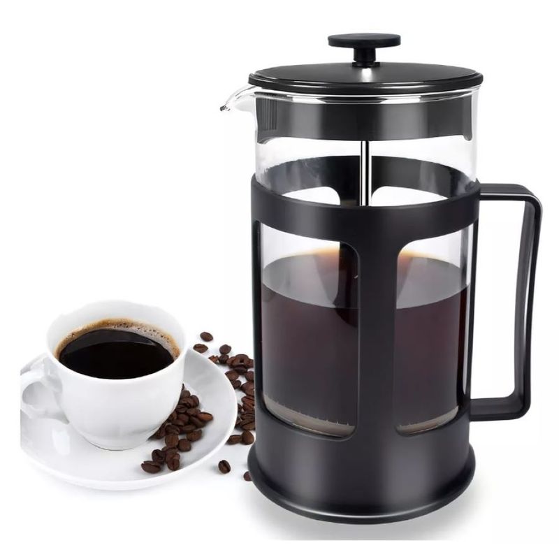 ZHOPI CO - Cafetera Prensa Manual Francesa Vidrio Para Cafe 800 ML