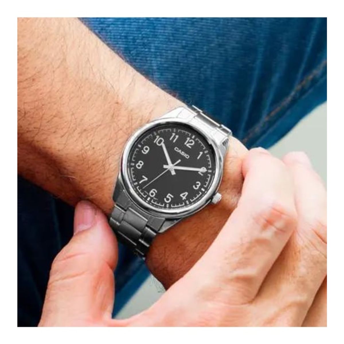 CASIO - Reloj Casio MTP-V005D-1B4 Diseño Elegante