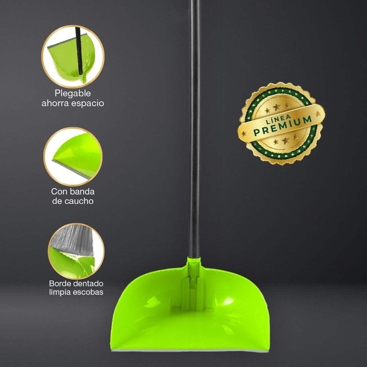 FULL FRESH - Recogedor Plegable Con Banda