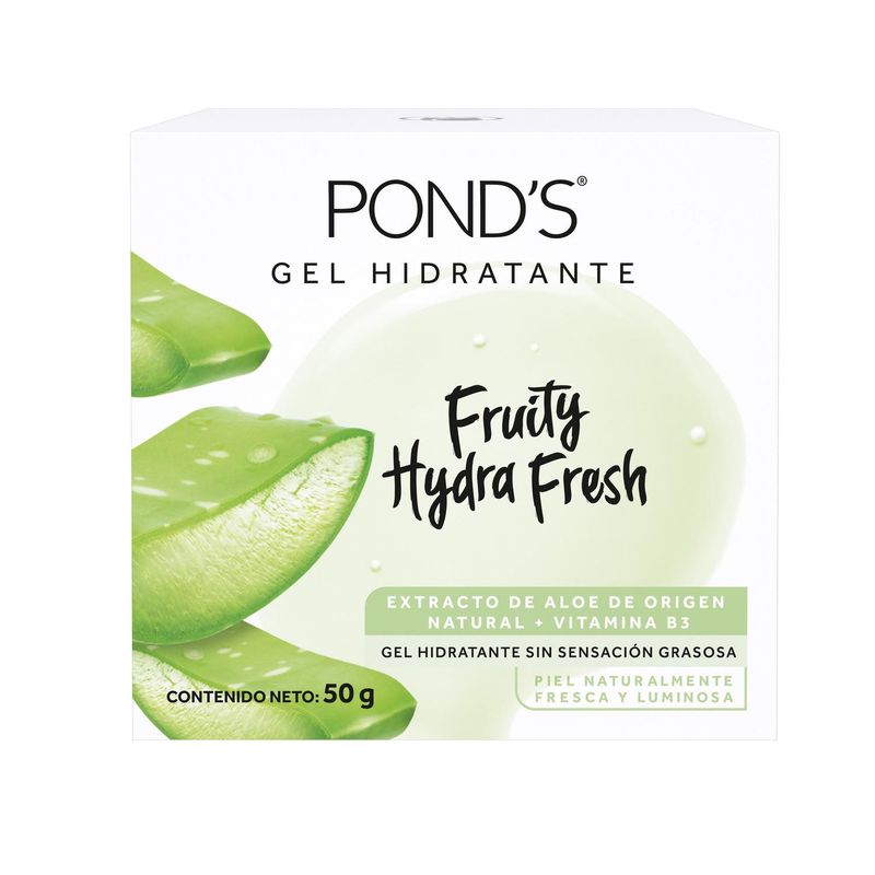 PONDS - Gel facial hidratante - Ponds Fruit Hydra Fresh Aloe 50ml