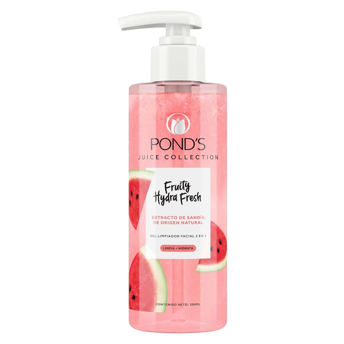 PONDS - Limpiador facial Fruity Hydra Fresh Sandia - Ponds 200ml