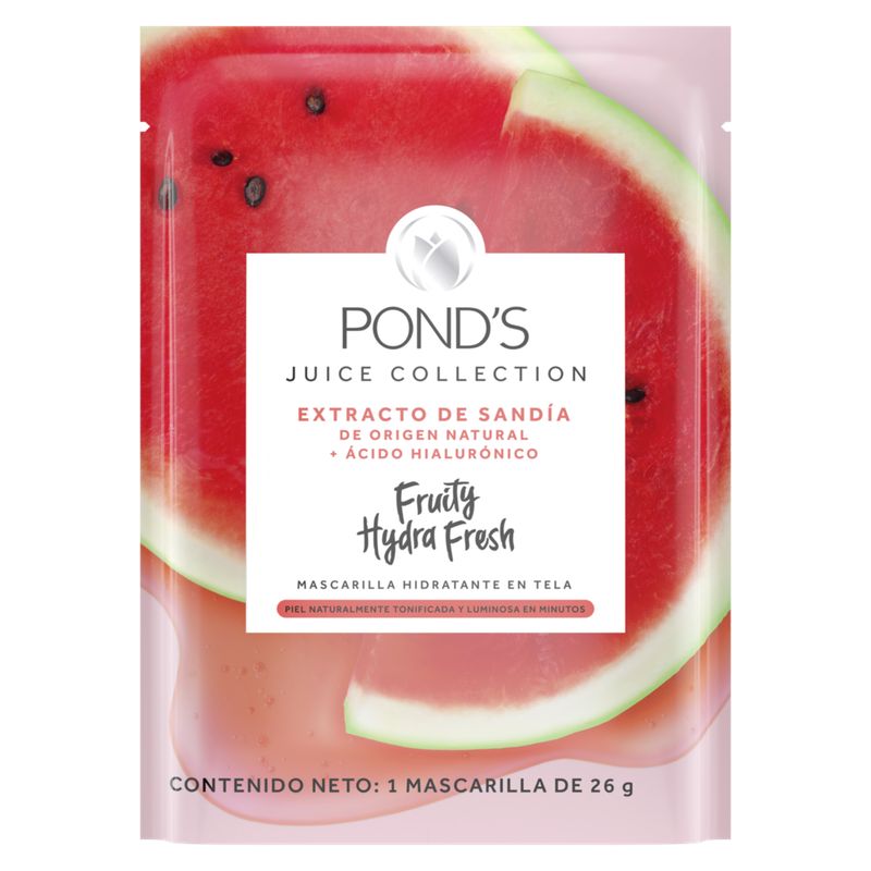 PONDS - Mascarilla Facial Hidratante - Ponds Hydra fresh Sandia 26gr