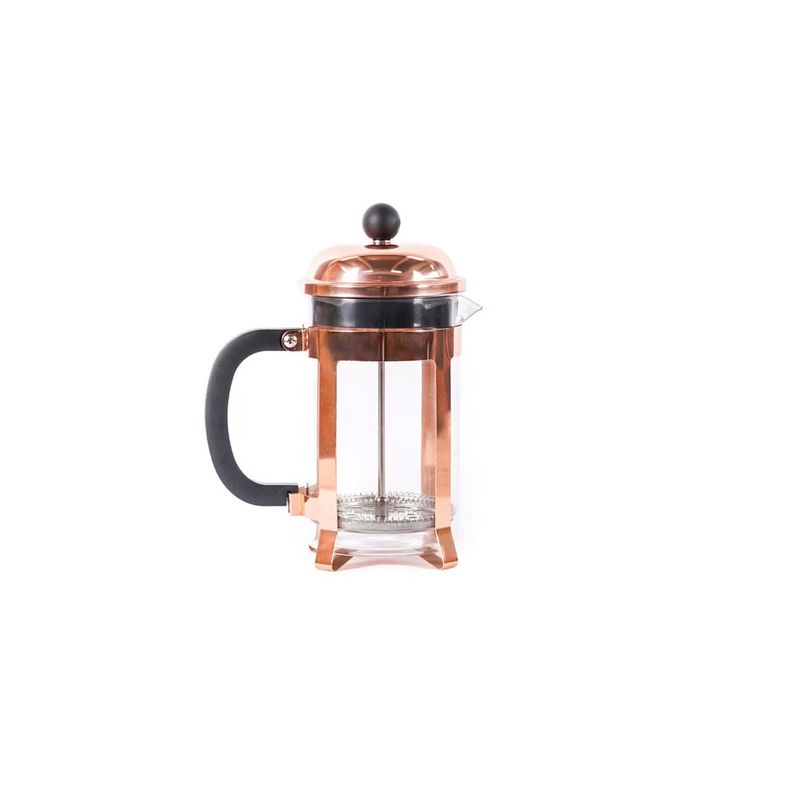 GENERICO - Cafetera Embolo Prensa Francesa 600ml Café Té Color Cobre