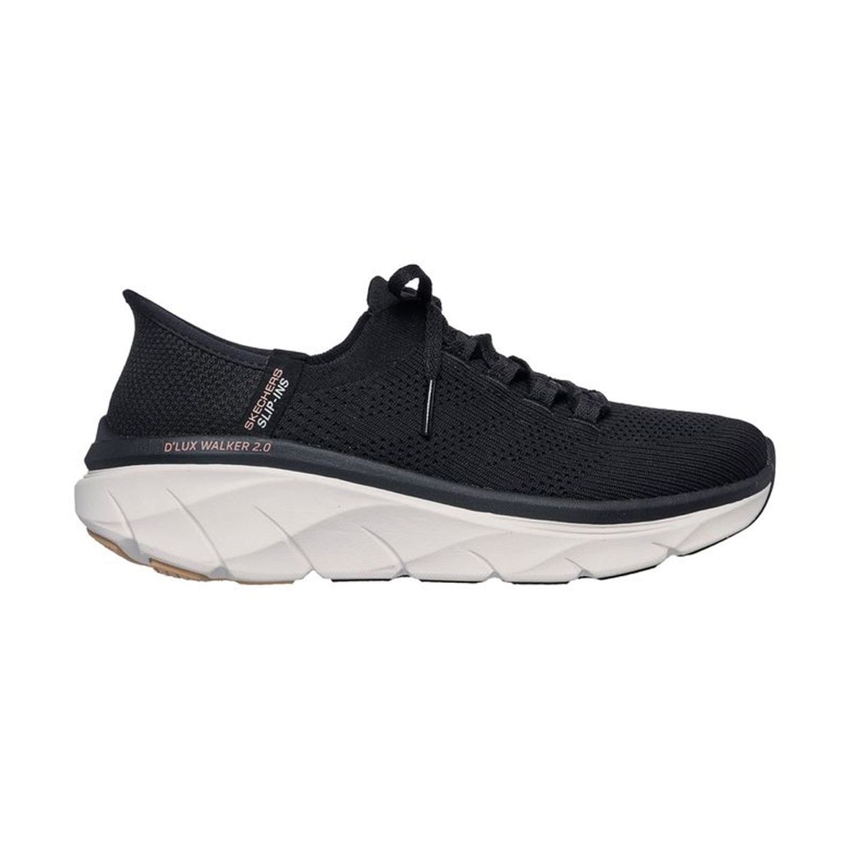 SKECHERS - Tenis Skechers D Lux Walker 2.0 Mujer-Negro